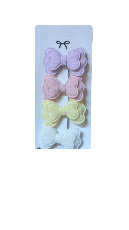 Hair clips, assorted colors